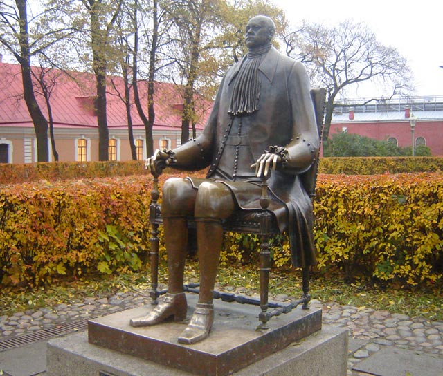 Памятник Петру работы Шемякина